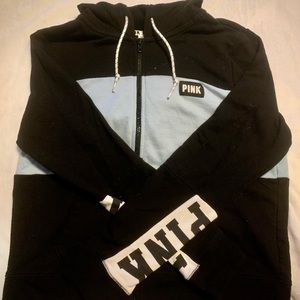 VS Pink Baby Blue & Black Full Zip